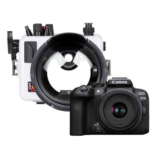 Ikelite Canon EOS R10 Housing, Camera, Port Package