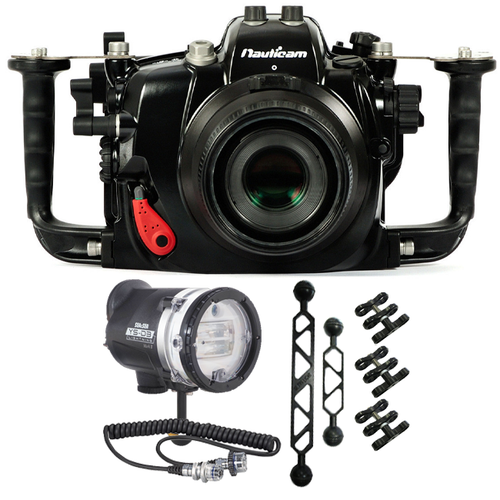 Nauticam 5D MK lll Housing and Strobe Package